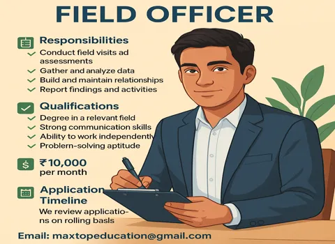 field-officer-job-maxtop-organisation