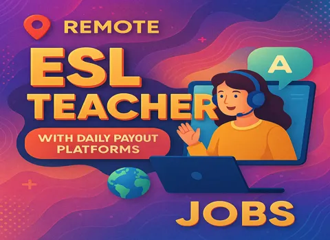 Remote ESL teacher Jobs